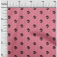 thumbnail image 1 of oneOone Organic Cotton Voile Fabric Leaves & Floral Block Decor Fabric Printed BTY 42 Inch Wide, 1 of 4