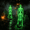 Green, variant on Solar Skeleton Yard Stake Halloween Decorations Garden Light Bones Figurine | 3D Creepy LED lamp Waterproof Realistic ghosts for Outdoor Grave Lawn Patio House Party Fall Decor Gift(Purple,2PCS)