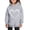 Gray, variant on Lenpel Boys Girls' Hoodies Unisex Children Casual Long Sleeve Heart Printed Hooded Sweatshirts Pullover Sweatshirt Tops(Black,13-14 Years)