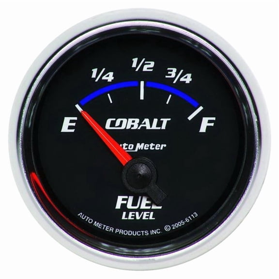 AUTO METER 6113 2-1/16IN FUEL LEVEL, 0 E/ 90 F, GM, SSE, COBALT