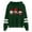 Dark Green, variant on Women Christmas Outfit Festive Holiday Pullover Hoodie Long Sleeve Cozy Christmas Wear For Family Casual Outfit Comfortable Winter Sweater Red XL