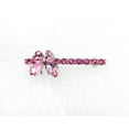 thumbnail image 5 of Faship Gorgeous Pink Rhinestone Crystal Butterfly Hair Barrette Clip, 5 of 8