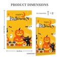 thumbnail image 3 of Zufioo Happy Halloween1 Print Switch Wall Plate, Dustproof and Heat-resistant Decorative Wall Switch Cover, Suitable for Residential and Commercial Areas-Mid-size, 3 of 5