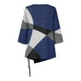 thumbnail image 4 of Patlollav Pntutb Women Fall Tops,Ladies 3/4 Sleeve Shirts Boho Graphic Blouses, 4 of 7
