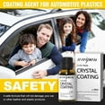 thumbnail image 2 of tzyudk Auto Plastic Coating Agent 2024 New Car Crystal Coating Auto Plastic Parts Crystal Coating Auto Clear Coating Plastic Restorer 30ml Affordable Useful multicolor Plastic, 2 of 6