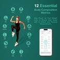 thumbnail image 2 of Bisonbody  Smart Body Measuring Tape – Smart Tape Measure Body with App – 2 Measuring Modes & Units – Large LCD Display – User Friendly Design – Smart Tape Measure for Your Body Health & Fitness, 2 of 8