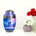 thumbnail image 4 of MUKTIVE Baseball Urns for Ashes - Large Burial Urn for Human Ashes Men - Blue Small Urn for Adult Dad - 10& 3 Inch, Combo of 5 (1 Large + 4 Keepsake) for Funeral Urns, 4 of 7