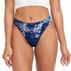 thumbnail image 1 of Balery Christmas Blue Tangas de Algodón para Mujer con Estampado – Ropa Interior Sexy, Transpirable, G-string-XX-Large, 1 of 6
