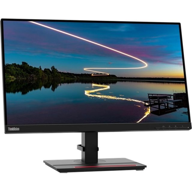 Open Box - Lenovo ThinkVision T24m-20 24" Class Full HD LCD Monitor - 16:9 - Raven Black - D21238FT0