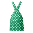 thumbnail image 4 of Bobifish Toddler Girls Suspender Dress Polka Dot Print Sleeveless Pocket Casual Dresss Everyday Loose Fit Children Girls Dresss, 4 of 6