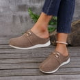 thumbnail image 3 of Breathable Closed Toe Clogs for Women Lightweight Platform Sandals Slip On Mules Comfortable Non Slip Walking Slide Shoes Brown Size 7, 3 of 9