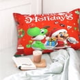 thumbnail image 6 of Sigee Mario Ad for Pillow Cases Concealed Zipper Opening Soft Fabric - Shrinkage and Fade Resistant Pillow Covers (Pillow core not included),16"x24", 6 of 7