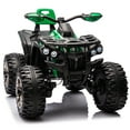 thumbnail image 6 of 4WD 24 Volt Ride on Toys with Remote, Joyracer 4 Wheeler for Kids, Power ATV Wheels, Toy Gift with Bluetooth Music, Horn, LED for Big Kids, Green, 6 of 8
