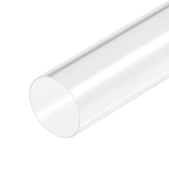 Acrílico Tubo Transparente Rígido Redondo Tubo 175mm ID 180mm OD 18" para Lámparas y Linternas, Agua Refrigeración Sistema