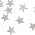 thumbnail image 7 of HEVIRGO 4m Long Star String Paper Garland for Wedding Birthday Party Baby Shower Decor Blue Paperboard, 7 of 7