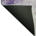 thumbnail image 5 of Addison Rugs Mayfield Premium Machine Washable Transitional Abstract Lavender Round Rug, 8' X 8' Machine Washable Transitional Abstract Lavender Oversized Sherpa Throw Blanket, 5 of 6