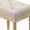 Linen and Wood, variant on Dycanpo 16'' Upholstered Makeup Vanity Chair,Vintage Foot Stool,Linen Color