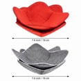 thumbnail image 3 of Microwave Heat Bowl Cover 7.48x3.54 Inches Reheating Food Pot Holder Polyester Anti-Scald Oven Mitt with Non-Slip Grip for Kitchen Cooking and Barbecue Protection, 3 of 6