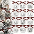 thumbnail image 2 of TIELUTT Christmas Decorations Christmas Tree Decoration Set of 12 Shatterproof Water Garden Stained Glass Figurine Small Glass Garland for Chandelier Hanging Decorations for Home Stained Glass Birds, 2 of 8