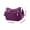 Purple, variant on Sling Bag, Nylon Small Crossbody Bags for Women, Multi Pocket Large Capacity Shoulder Bag Lightweight Crescent Tote Bag Adjustable Strap Satchel Purse for Commute Travel Shopping