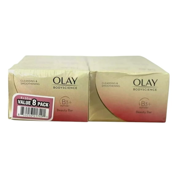 Pack 8 Jabones De Barra, Olay, con Niacinamida Y Acido Hialuronico