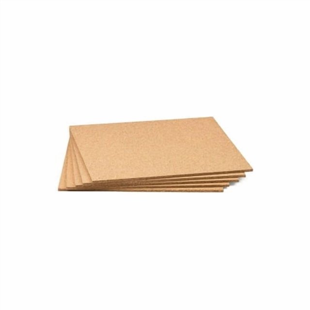 Cork Sheet With Adhesive 12"" X 12"" X 1/2"" - 5 Pack