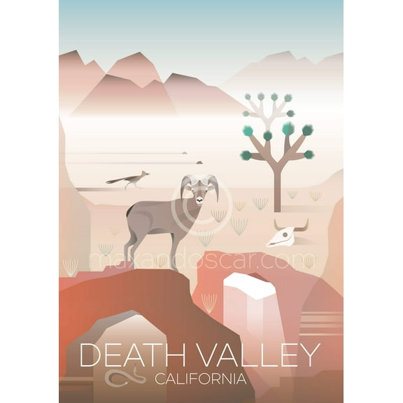 DEATH VALLEY NATIONAL PARK PRINT