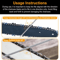 thumbnail image 3 of 7/32inch Chainsaw File 6pcs, Round Chain Sharpening File, Chain Saw Hand Files for Chainsaw with 3/8inch Pitch Chains, 3 of 6
