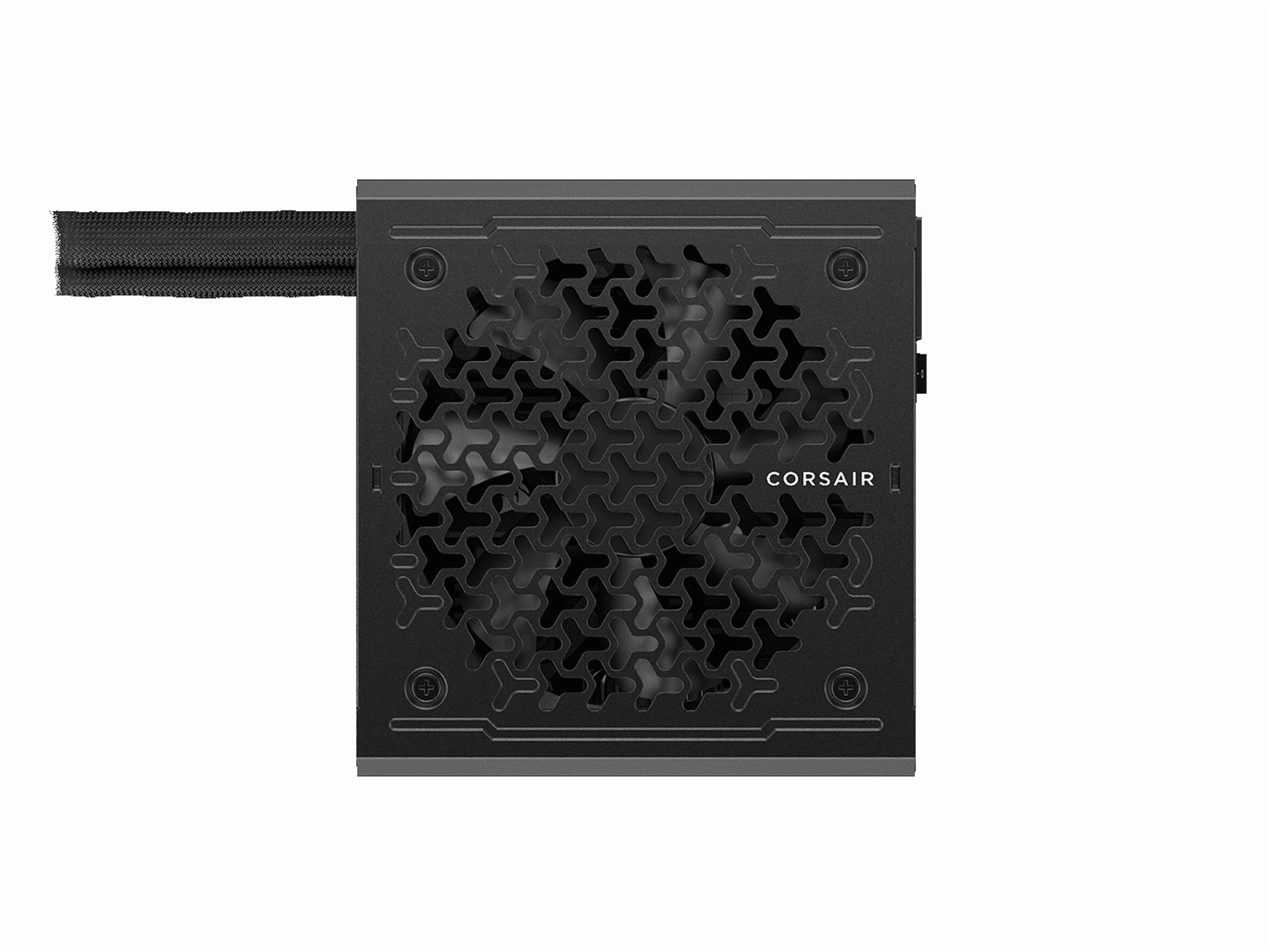 Corsair CX650M (2025) Semi Modular ATX 3.1 PCIe 5.1 Low-Noise 650W Power Supply with 12V-2x6 Cable – Cybenetics Bronze Efficiency, LLC Topology, 105°C Capacitors – Black