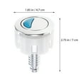 Miangastore Toilet Dual Flush Button Replacement Kit Plastic