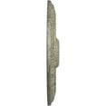 thumbnail image 4 of Ekena Millwork 11 1/4"OD x 1 1/8"P Linus Ceiling Medallion, Hand-Painted Castle Stone Crackle, 4 of 6