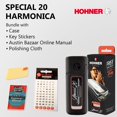 thumbnail image 2 of Harmonica Hohner Special 20 teclas de Do con paquete de accesorios, 2 of 9