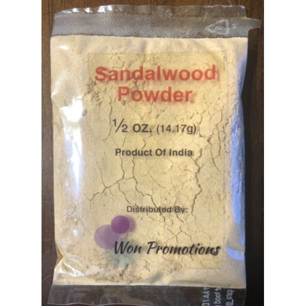 Sandalwood Powder 1 2 Oz 14 17 Grams Usa Seller Walmart Com