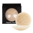 thumbnail image 3 of Women's Traceless Thin Breathable Silicone Nipple Cover Pasty Petals Sticky Bras for Women Large Bustier Bra for Women Bra Pasties Bra Clips Extensions Strapless Sticky Bra Body Suit Pasty Covers, 3 of 4