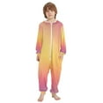 thumbnail image 2 of Vzayyk 4T-14Y Size Aviliable Cozy One-Piece Footless Sleeper Pajama Minimalist Gradient Background, 2 of 8