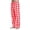 Red, variant on NIEWTR Fashion Mens Casual Plaid Loose Sport Plaid Pajama Pants Trousers Elastic Waist Drawstring Sports Pants
