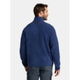 thumbnail image 3 of Ozark Trail Men's and Big Men's Fleece Zip-Front Jacket, Sizes S-3XL, 3 of 6