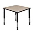 thumbnail image 3 of Regency TB3030BEAPBK 30 Po Table de Classe Réglable en Hauteur Carrée&44; Beige, 3 of 5