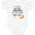 thumbnail image 3 of Inktastic I Love My Big Brother to the Moon and Back Boys or Girls Baby Bodysuit, 3 of 5