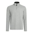 thumbnail image 3 of Chaps Men's & Big Men's Woodland Quarter Zip Sweater, Sizes S-2XL, 3 of 9