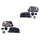 thumbnail image 1 of Par de Faros DEPO Ranger 2005 A 2009 Ford Fdo Negro Manual P/Halog, 1 of 4