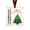 A-Xmas Tree, variant on Christmas Money Holders for Cash, 4x4 Inch Cash Gift Holder Ornament (Santa) | Crystal Holiday Money Holder for Cash Gift, Hanging Christmas Ornaments for Tree Decor & Stocking Stuffer Gifting