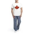 thumbnail image 5 of CafePress - Canadian Christmas Men's Light Pajamas - Men's Light Loose Fit Cotton Pajama Set, 5 of 7