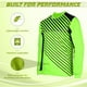 thumbnail image 2 of Camiseta de portero de fútbol Vizari Arroyo para adulto, color verde y negro, talla XL, 2 of 6