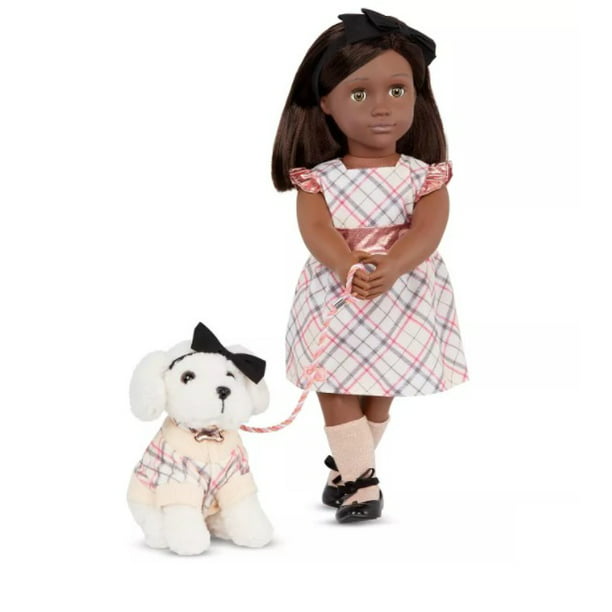 Our Generation Candice with Dog Plush Matching & Pet Set -