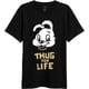 thumbnail image 1 of Elevenparis Hombre Thug For Life Camiseta gráfica negra S, 1 of 1