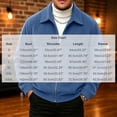 thumbnail image 3 of Rvwovn Men's Ribbed Trucker Jacket Full Zip Lapel Collar Corduroy Fall Outerwear for Daily Wear, 3 of 6