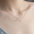 thumbnail image 3 of Leilani Necklace Personalized, 14K Gold Filled Ivy Name Necklace Personalized Nameplate Necklace Jewelry Gifts for Women Women, 3 of 5
