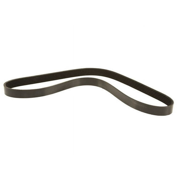 Alternator and Air Conditioning Multi Rib Belt - Compatible with 2001 - 2005 Honda Civic 1.7L 4-Cylinder 2002 2003 2004