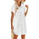 thumbnail image 1 of Vestido camisero Zeagoo A-Line Flowy Mini con bolsillos para mujer, 1 of 6